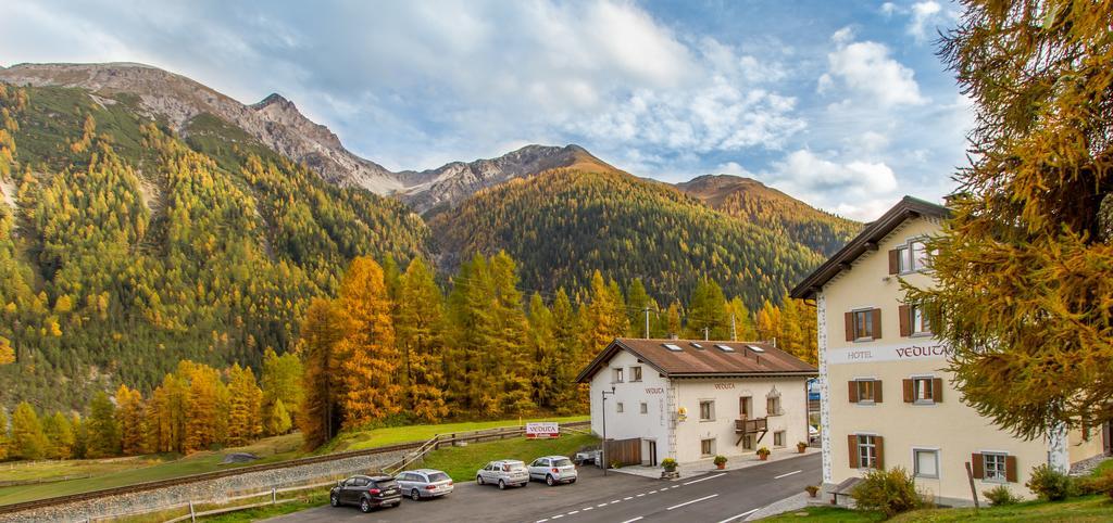 Hotel Veduta Cinuos-Chel Zewnętrze zdjęcie